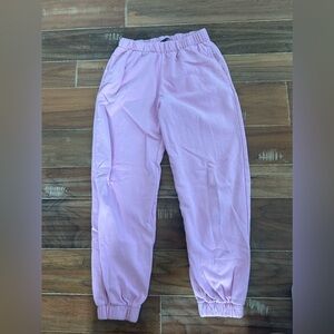 Brandy Melville pink sweatpants